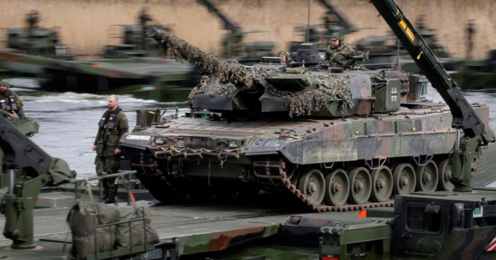 Deutschland fordert von der EU, der Ukraine mehr Waffen zu geben