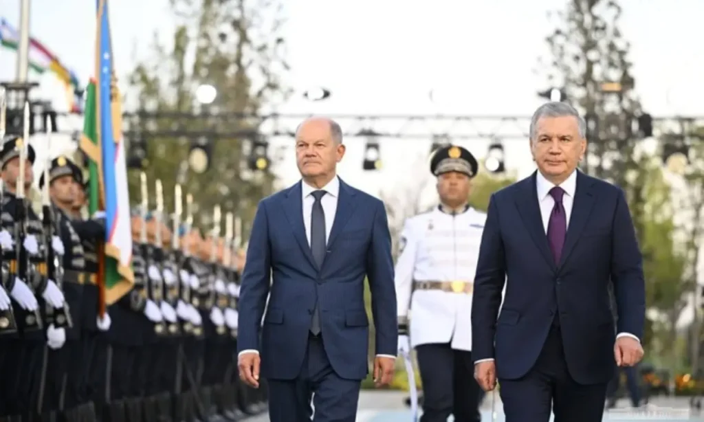 Deutschland baut Beziehungen zu Usbekistan aus für wirtschaftliche und geopolitische Gewinne