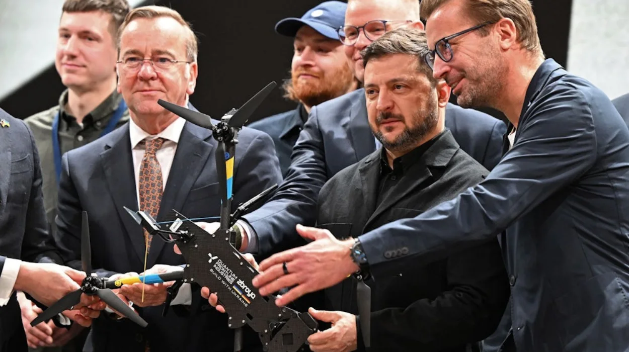 Deutschland und Ukraine starten erstmals gemeinsame Drohnenproduktion